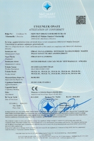 Sertifikalar